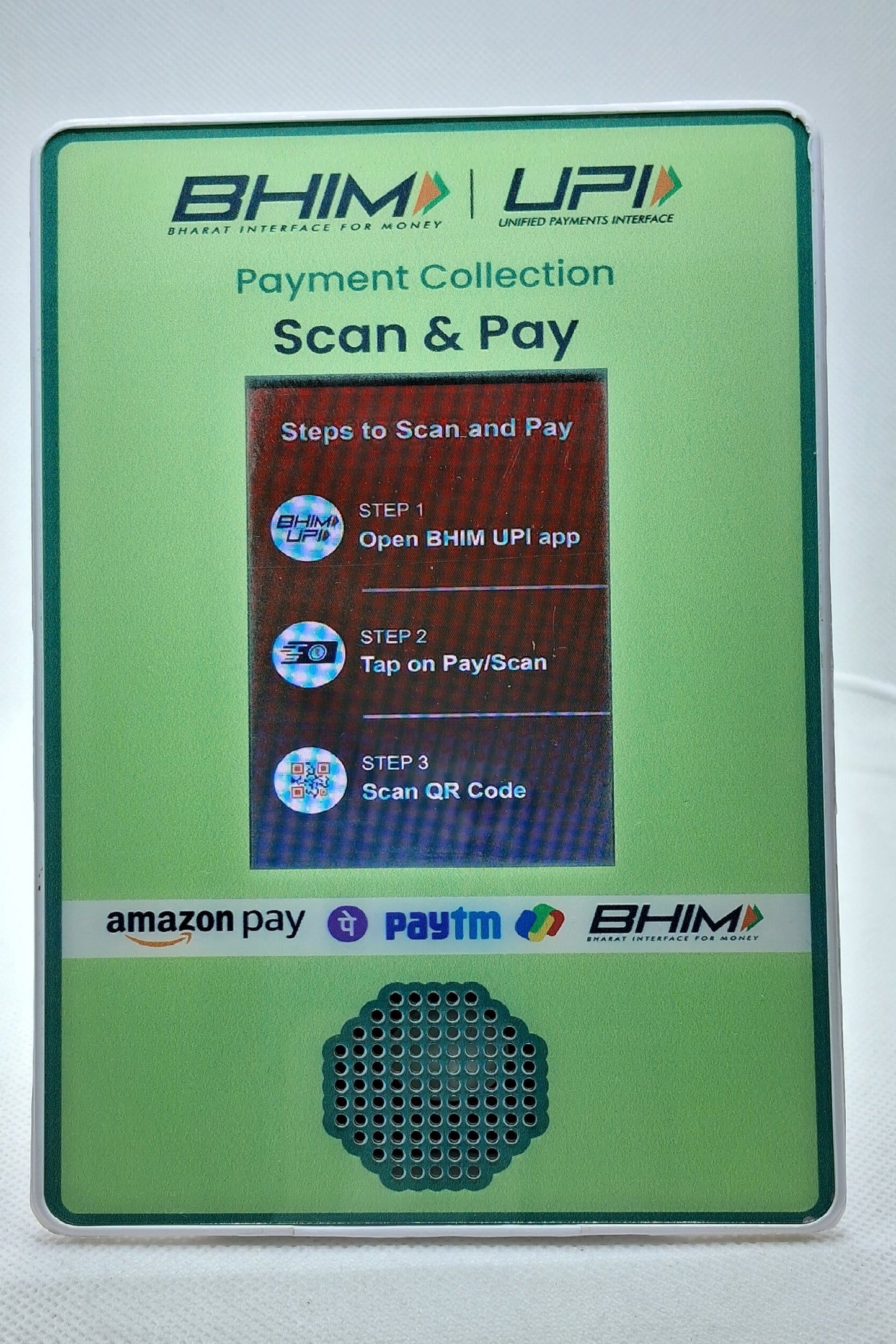 Digital QR - Bluetooth Payment Soundbox + Dynamic QR Display(DQR-222)