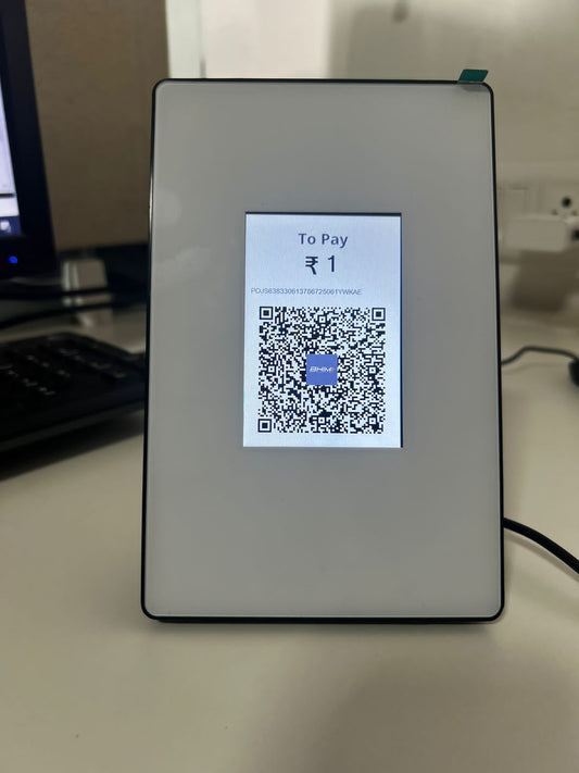 Dynamic QR Displayer (Visual Display Unit)-DQ11