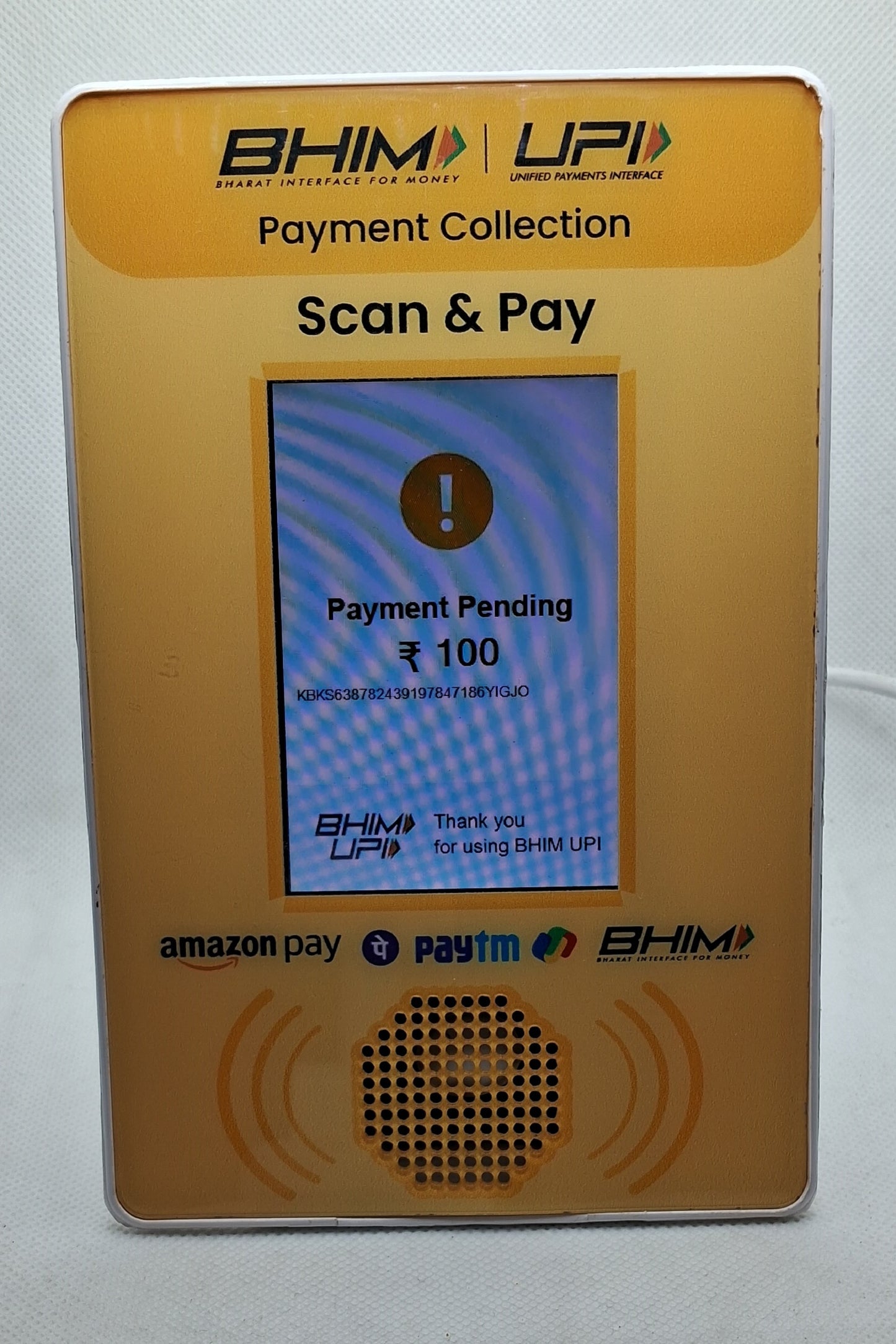 Digital QR - WiFi Payment Soundbox + Dynamic QR Display(DQR-222)